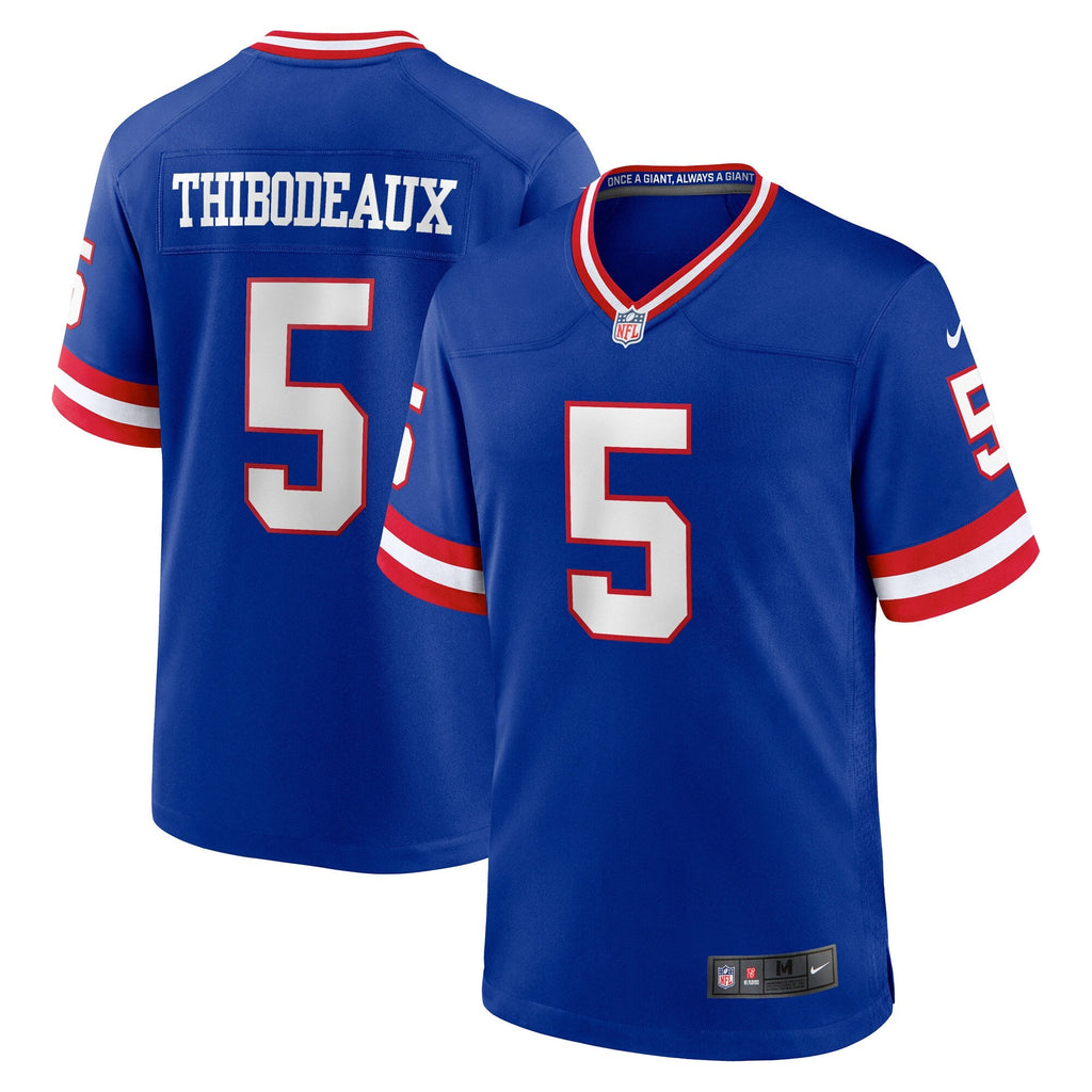New York Giants Kayvon Thibodeaux Royal Classic Player Game Football Jersey