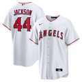 Los Angeles Angels Reggie Jackson White Home Retired Player Replica Baseball Jersey