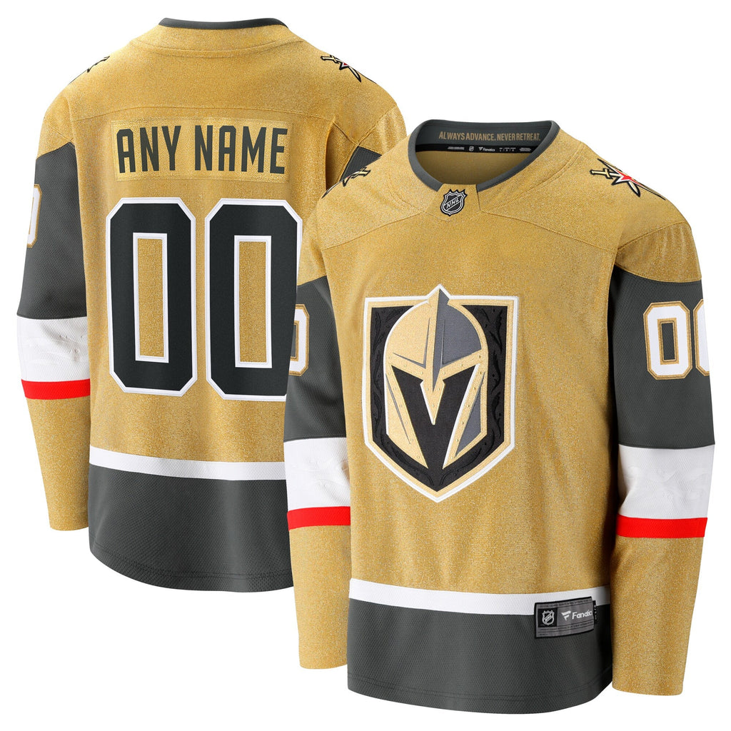 Vegas Golden Knights Home Breakaway Custom Hockey Jersey