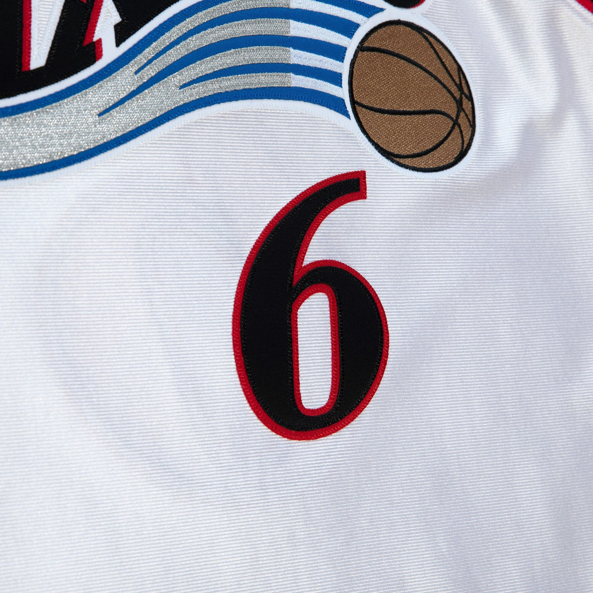 Philadelphia 76ers Allen Iverson 2002 All-Star East Jersey - White