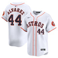 Houston Astros Yordan Alvarez White Home Limited Player Baseball Jersey