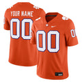 Clemson Tigers Custom Football Game Jersey - Orange