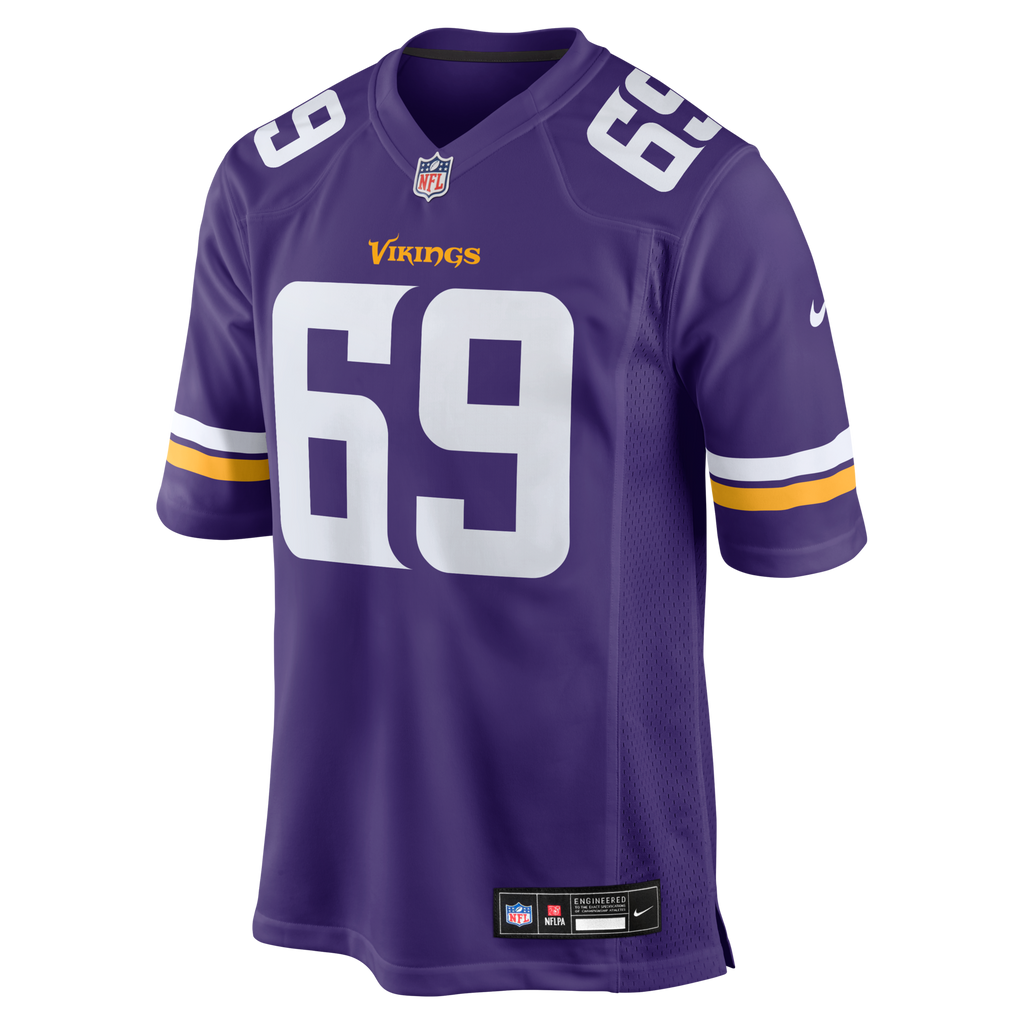 Minnesota Vikings Jared Allen Purple Retired Player Game Football Jersey