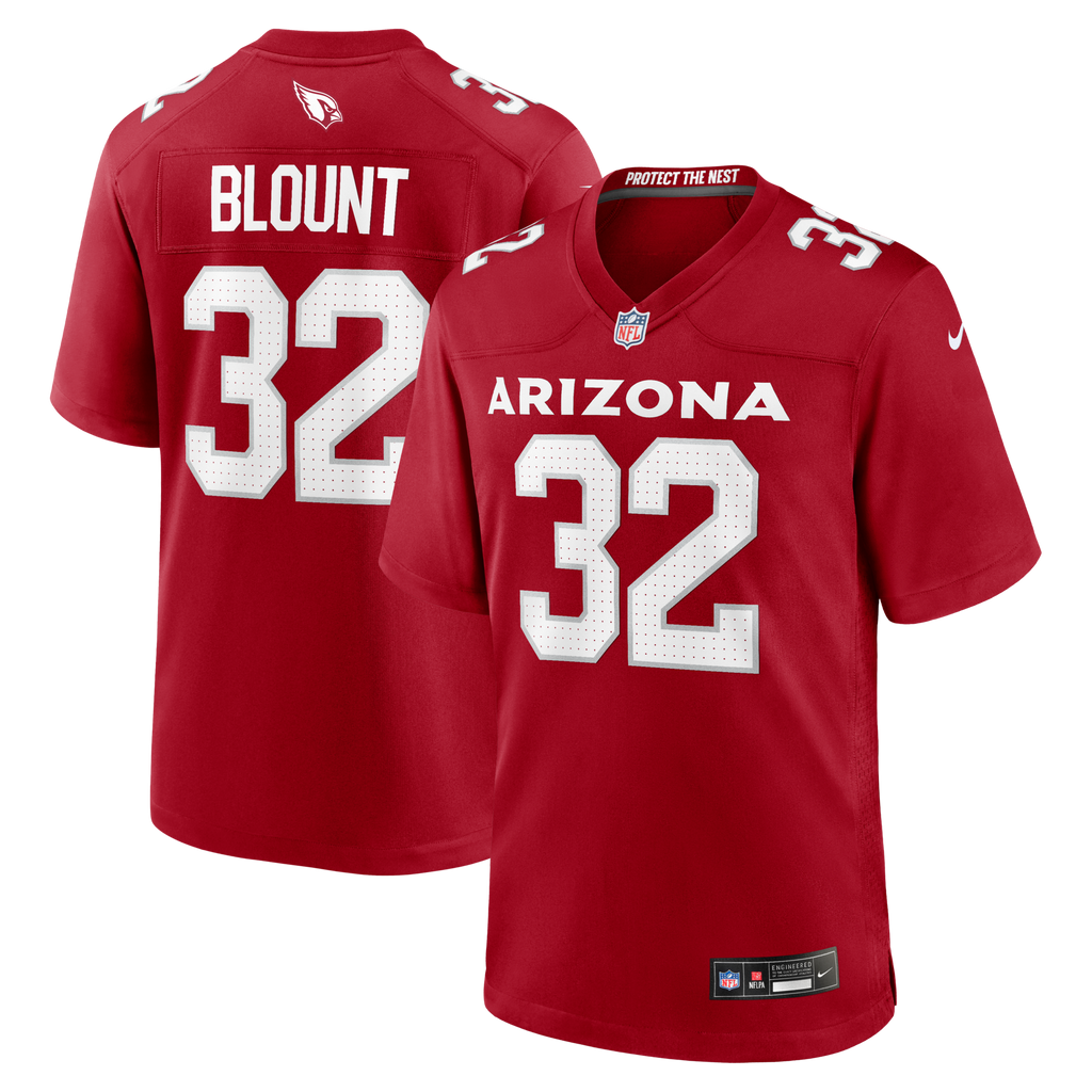 Arizona Cardinals Joey Blount Cardinal Game Football Jersey