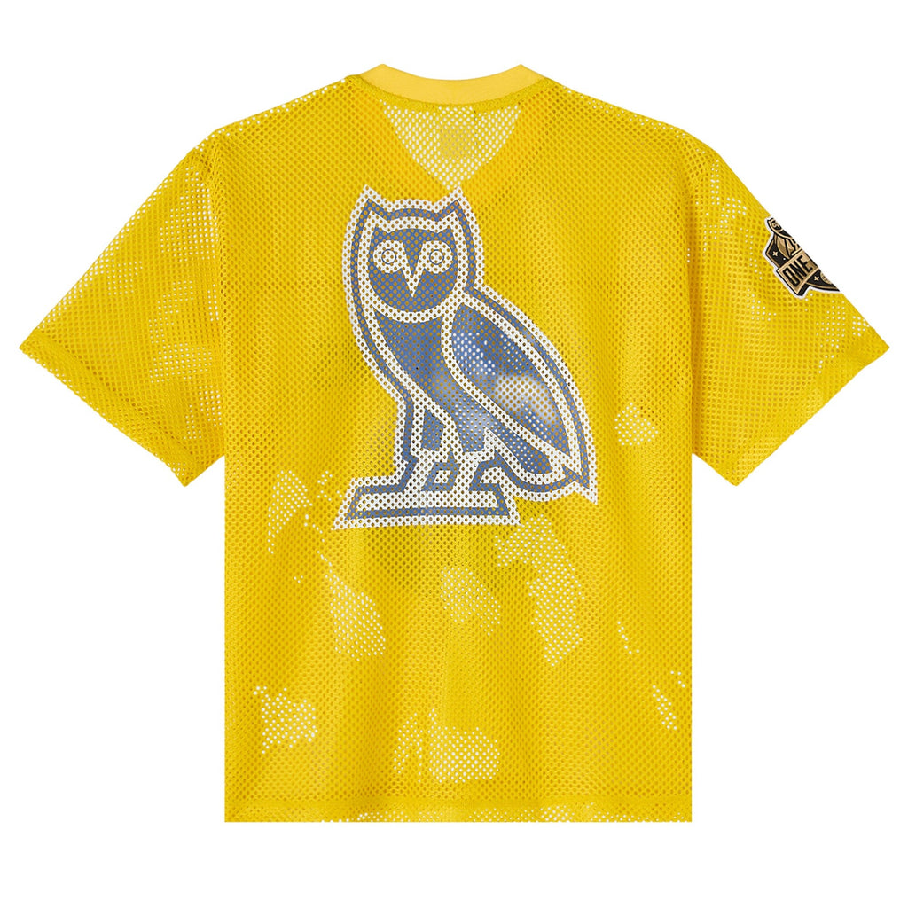 Golden State Warriors X OVO Mesh Football Jersey