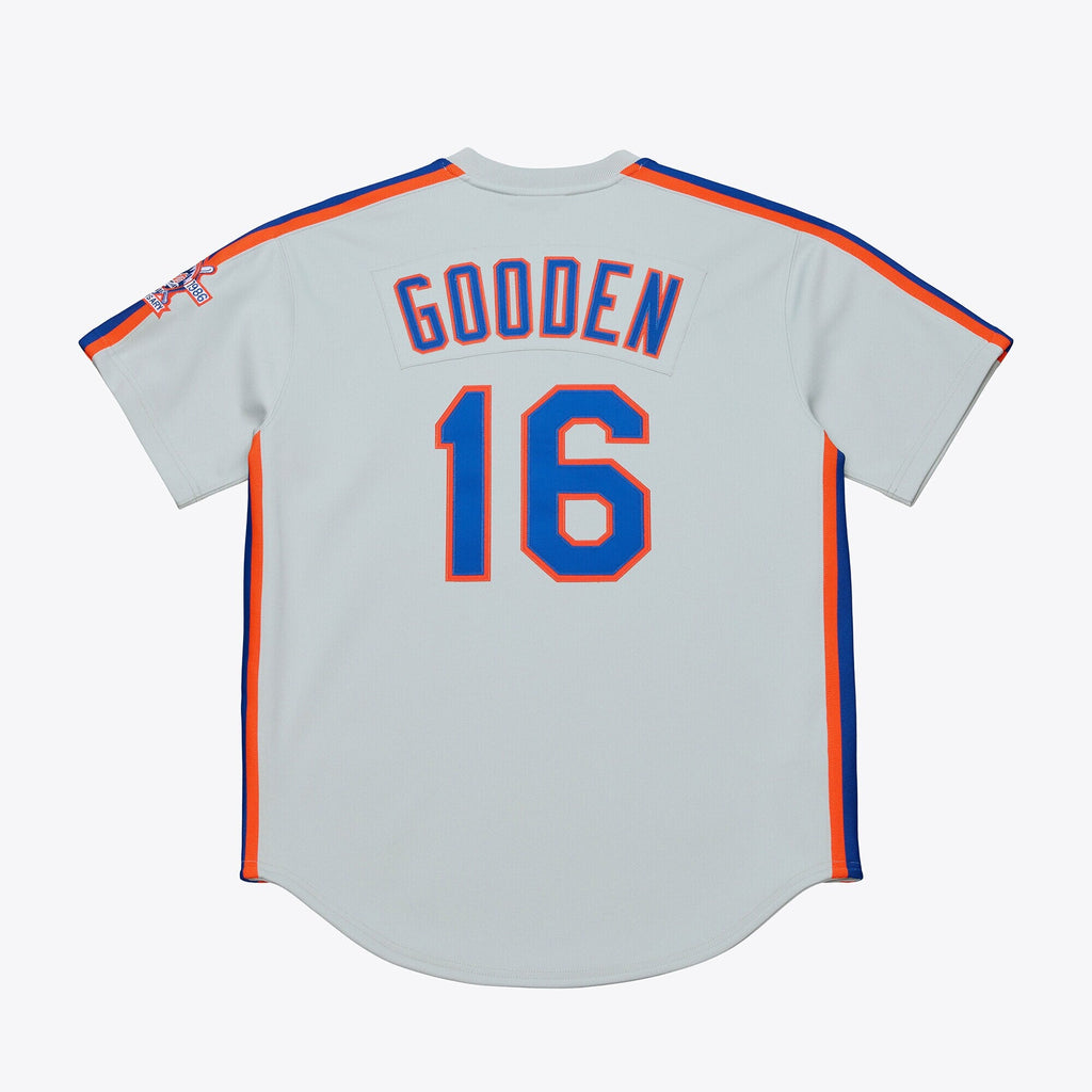 New York Mets Dwight Gooden White 1986 Baseball Jersey