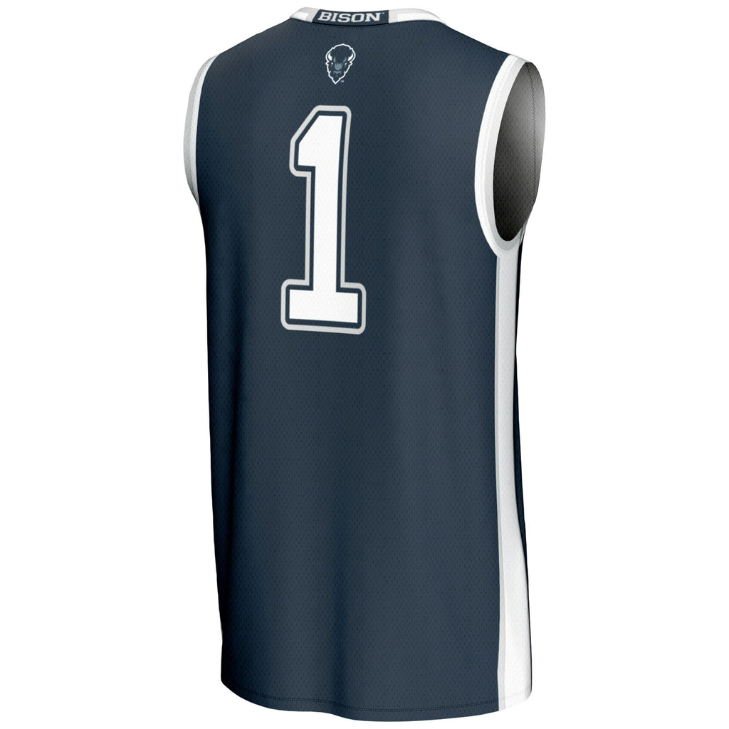 #1 Howard Bison Lightweight Basketball Jersey - Navy