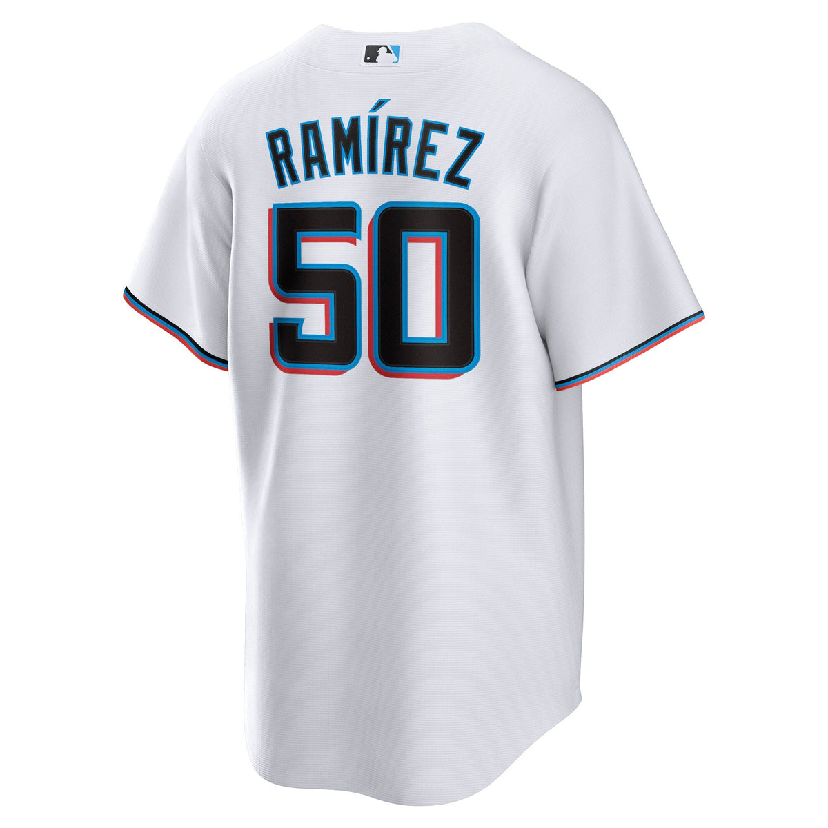 Miami Marlins Agustín Ramírez White Home Replica Baseball Jersey