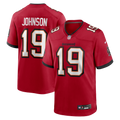 Tampa Bay Buccaneers Keyshawn Johnson Red Game Retired Player Football Jersey