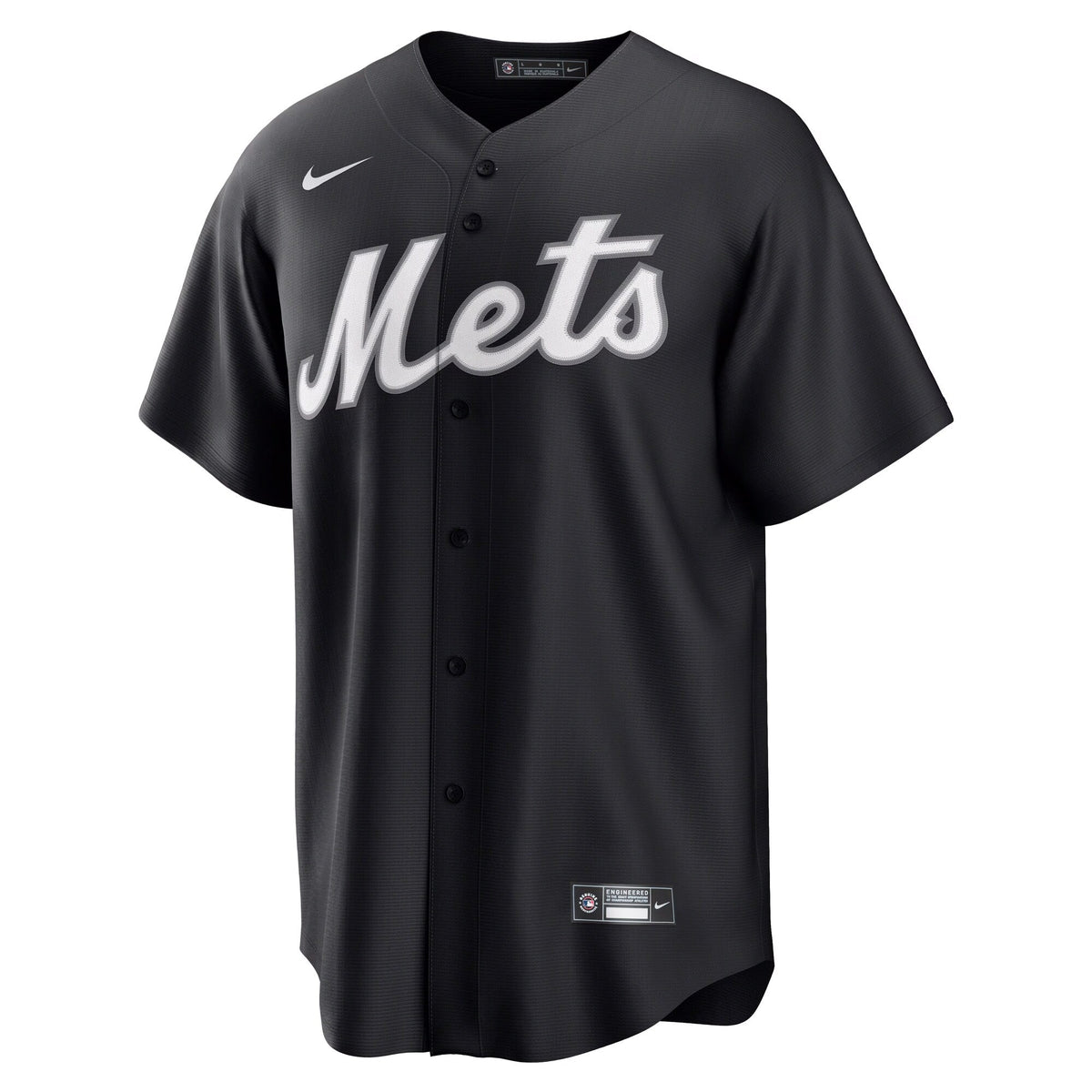 New York Mets Francisco Lindor Black Replica Player Baseball Jersey