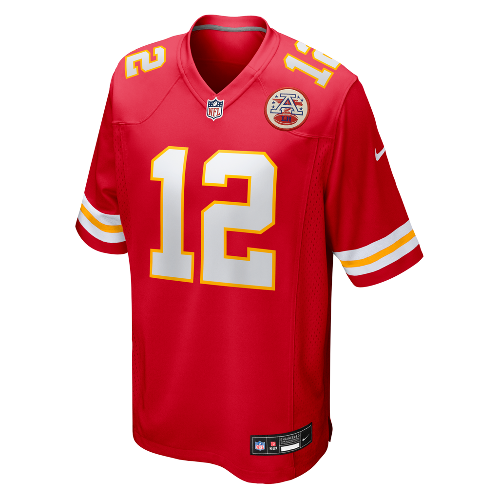 Kansas City Chiefs Jared Wiley Red Game Football Jersey