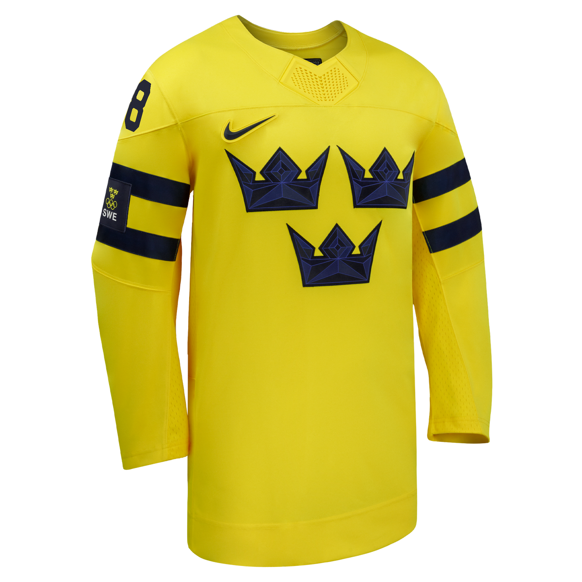 Sweden Hockey William Nylander Yellow 2026 Away Replica Jersey