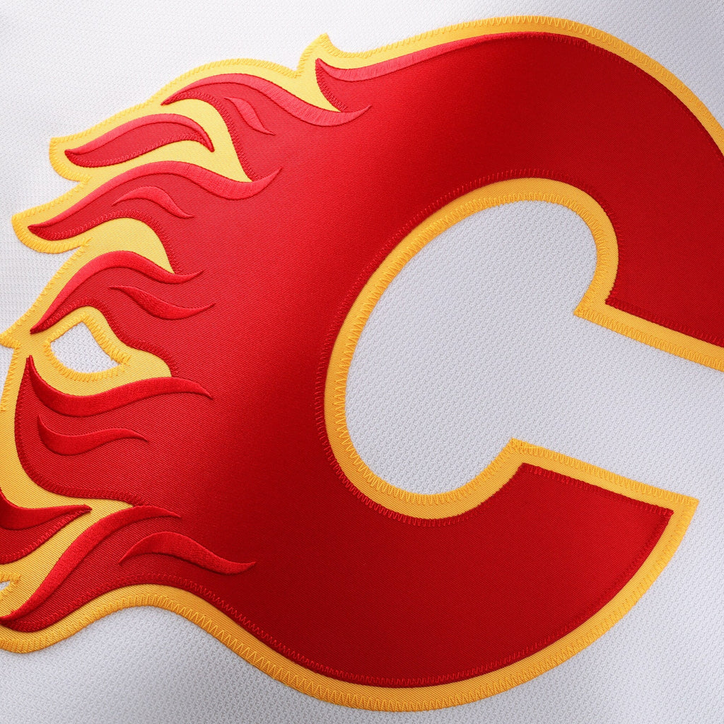 Calgary Flames White Away Pro Jersey