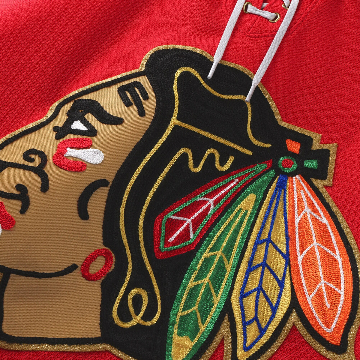 Chicago Blackhawks Connor Bedard Red Centennial Premium Player Jersey