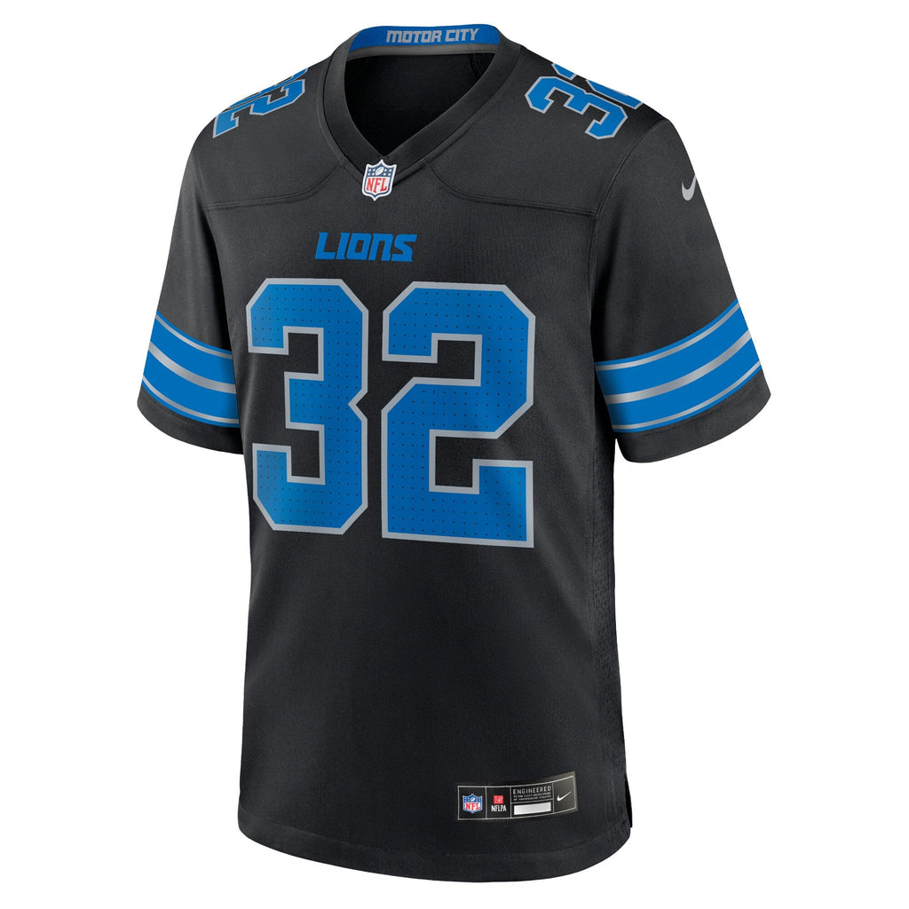 Detroit Lions Brian Branch Black Alternate Game Football Jersey