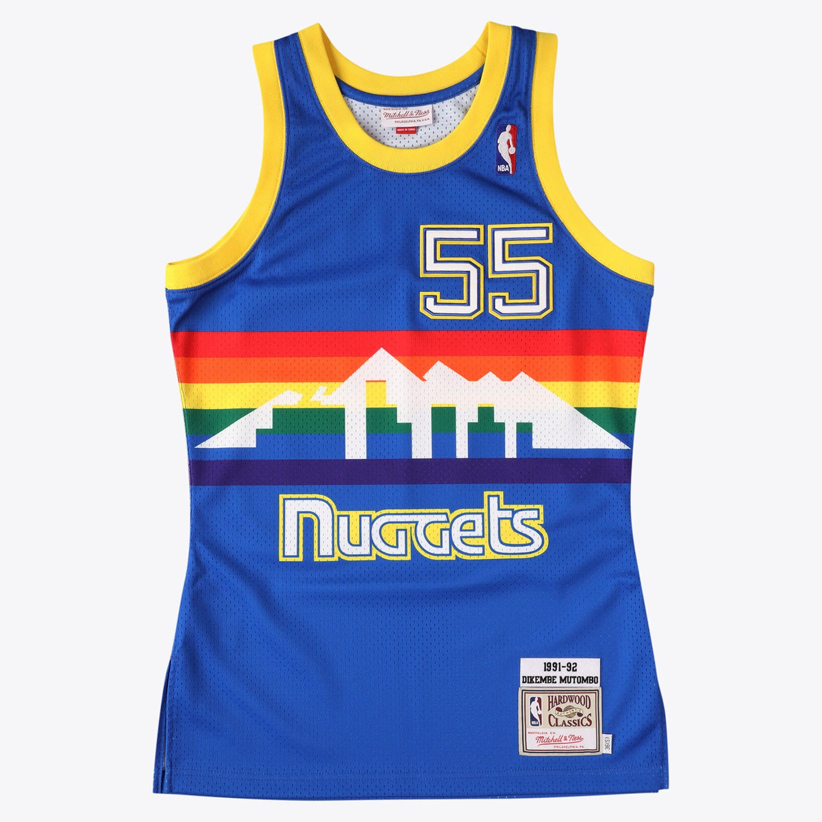Denver Nuggets Dikembe Mutombo Jersey - Royal Blue