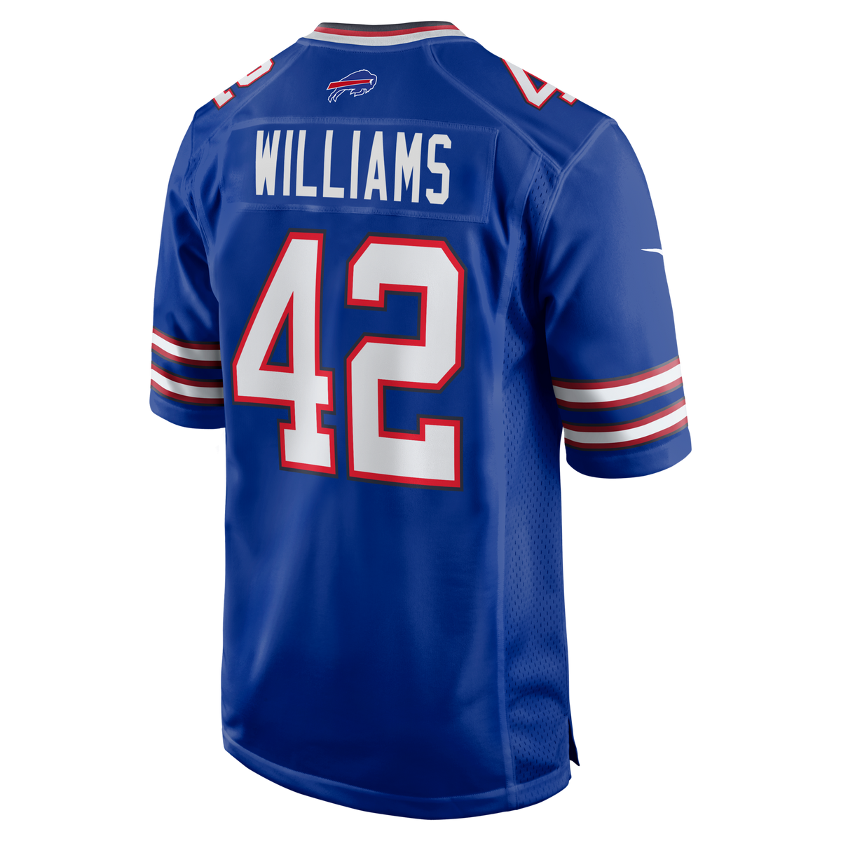 Buffalo Bills Dorian Williams Royal Home Game Football Jersey