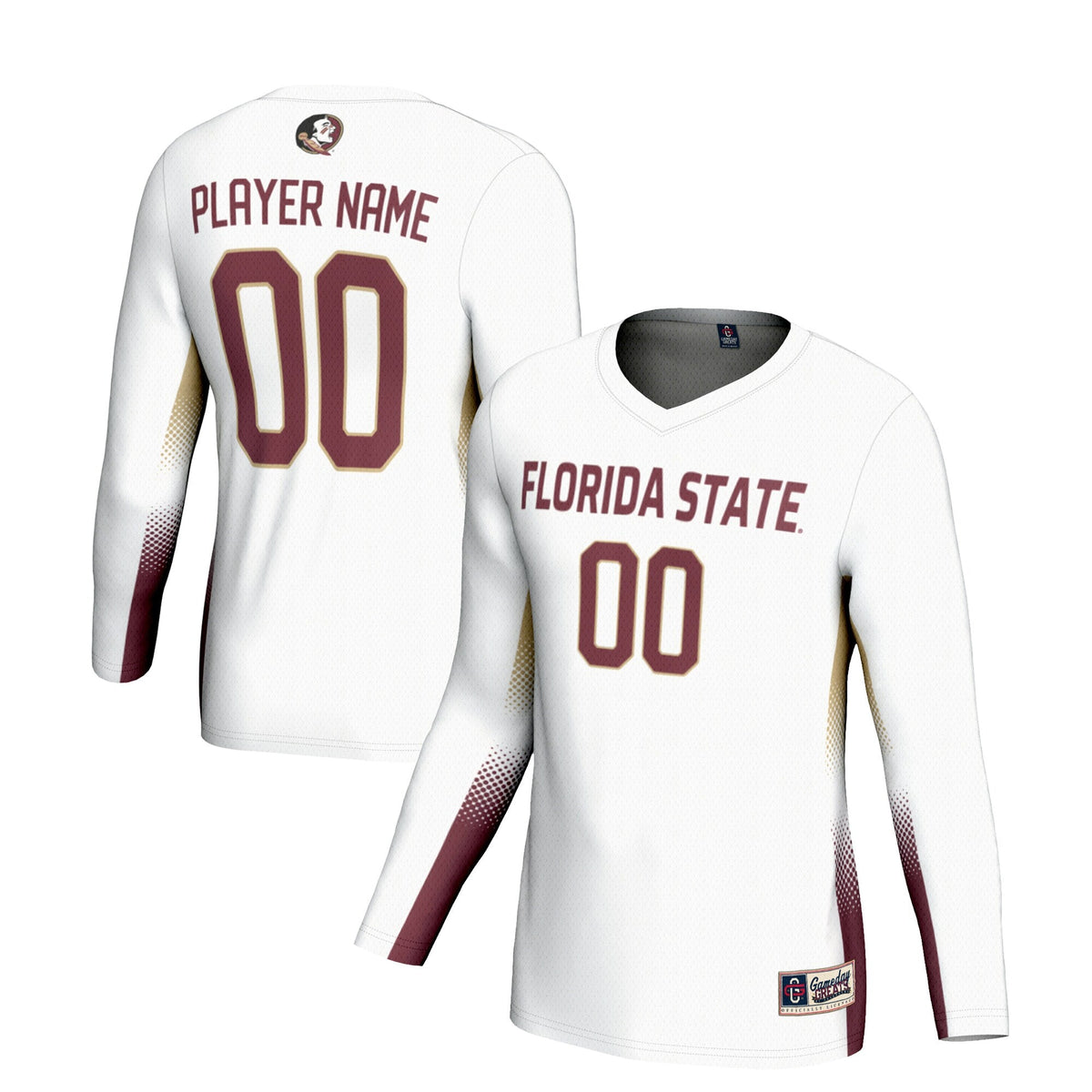 Florida State Seminoles NIL Lightweight Volleyball Jersey - White