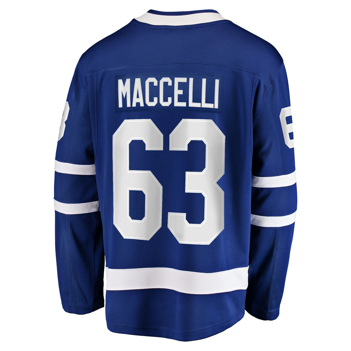Toronto Maple Leafs Matias Maccelli Blue Home Breakaway Hockey Jersey
