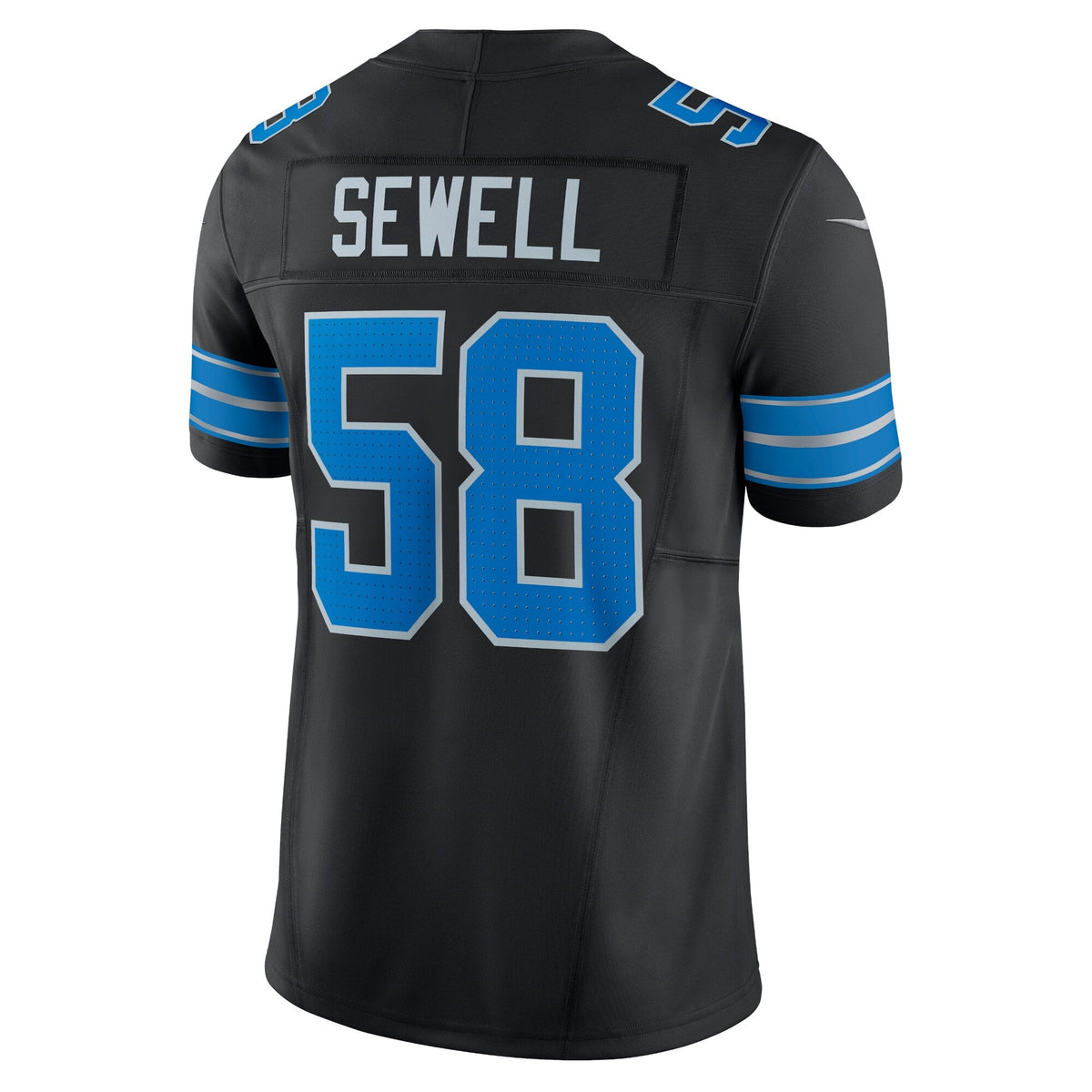 Detroit Lions Penei Sewell Black Vapor F.U.S.E. Alternate Limited Football Jersey