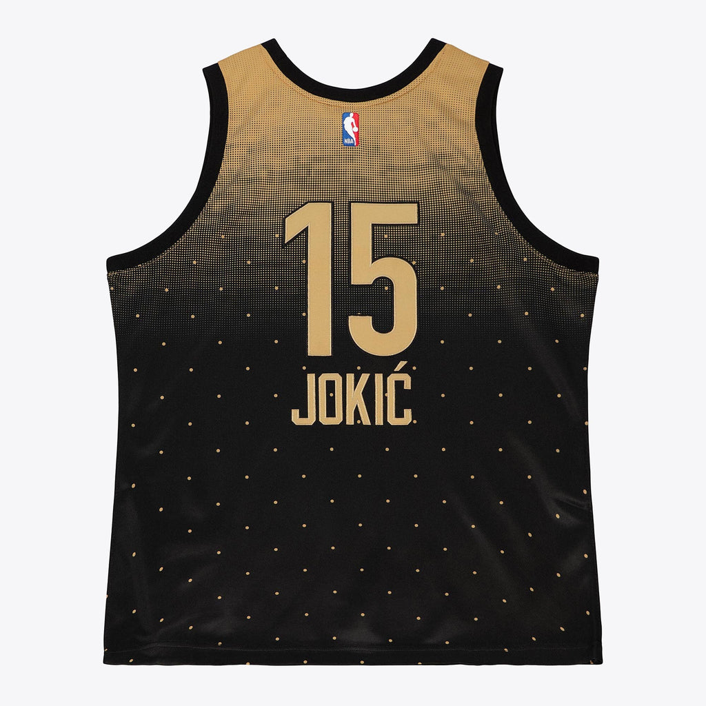 NBA Nikola Jokic 2016 World Jersey All-Star - Black/Gold - Style 204329421
