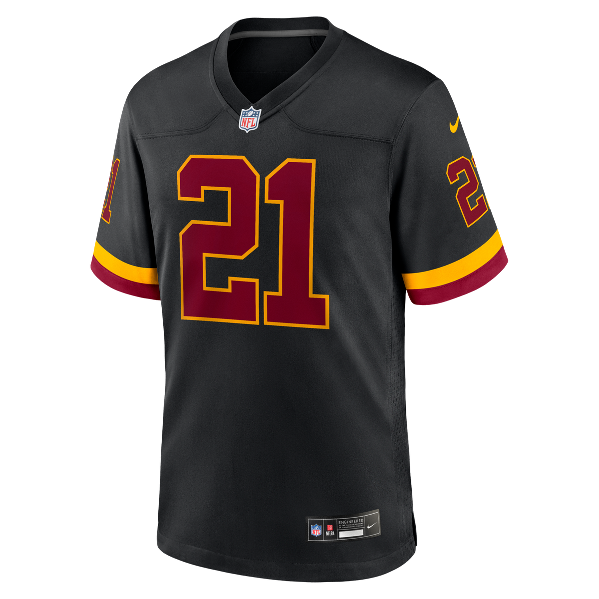 Washington Commanders Sean Taylor Black Hail Raiser Alternate Retired Player Game Football Jersey