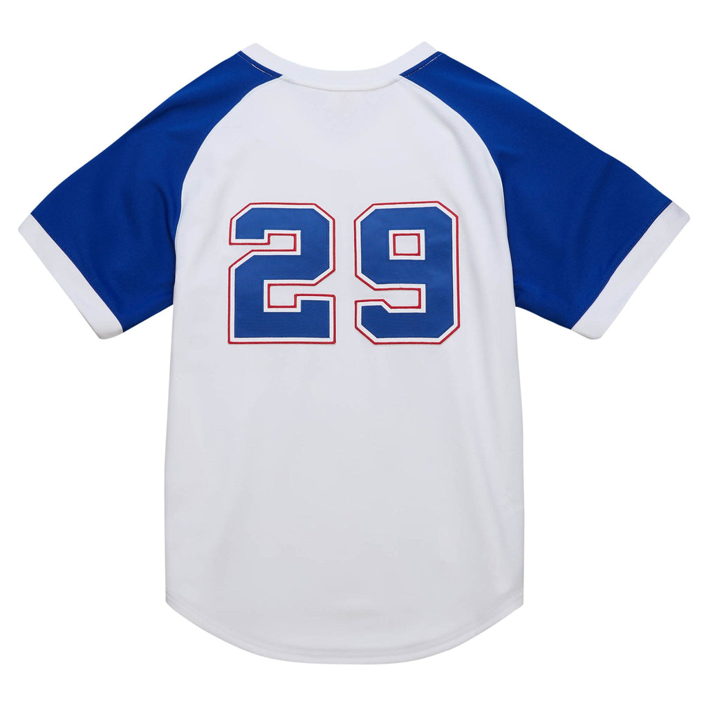Atlanta Braves John Smoltz White 2004 Cooperstown Collection Throwback Baseball Jersey