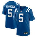 Indianapolis Colts Anthony Richardson Royal Game Football Jersey