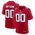 Atlanta Falcons Red Custom Game Football Jersey