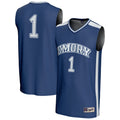 #1 Emory Eagles Lightweight Collegiate Basketball Fashion Jersey - Blue