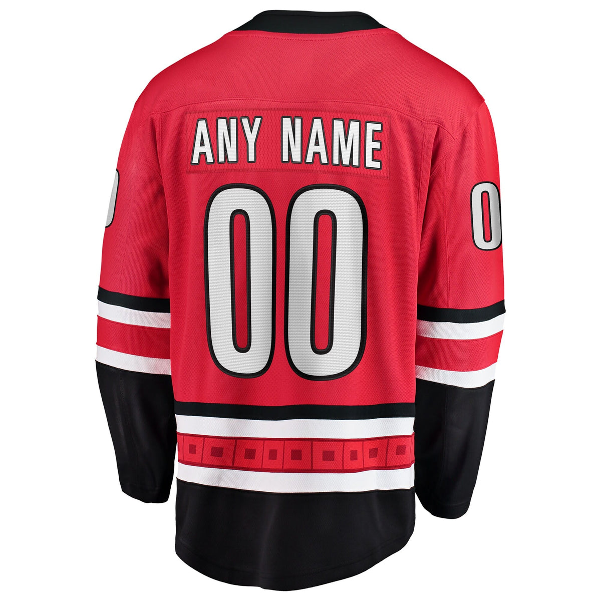 Carolina Hurricanes Red Alternate Breakaway Custom Hockey Jersey
