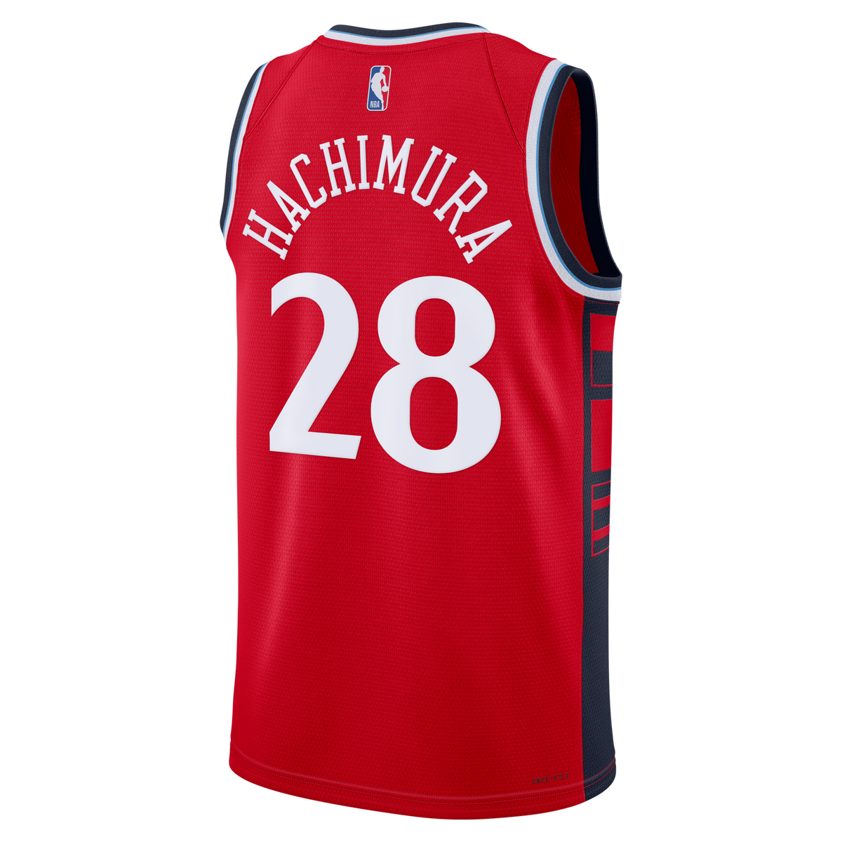 LA Clippers Statement Edition Swingman Jersey - Red - Rui Hachimura