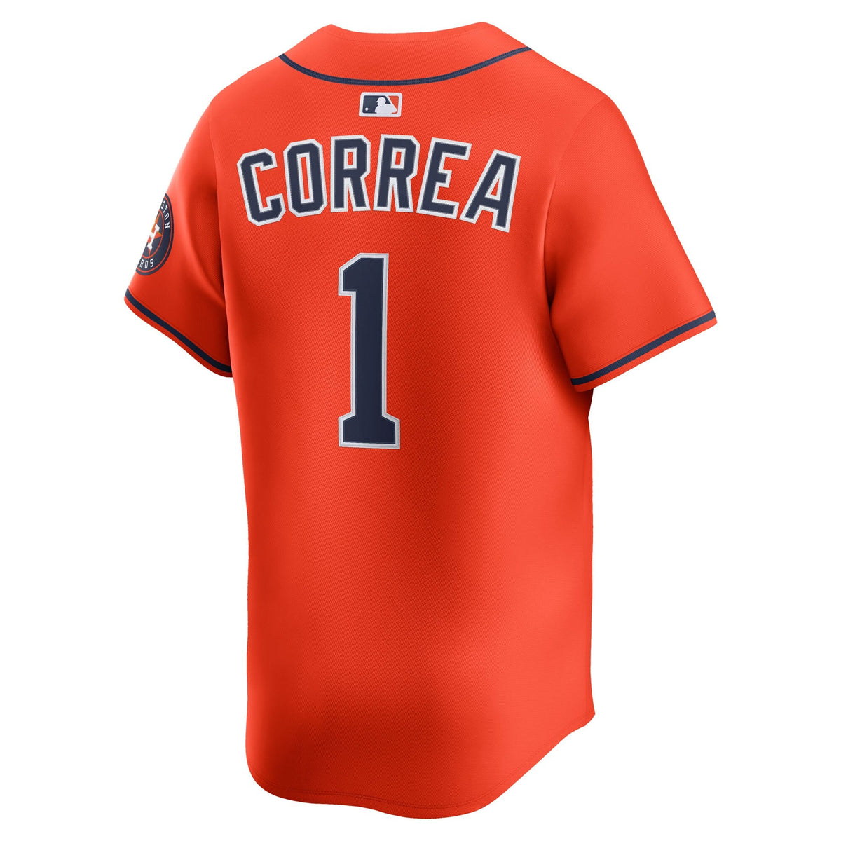 Houston Astros Carlos Correa Orange Alternate Limited Player Baseball Jersey