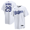 Los Angeles Dodgers Tarik Skubal White Home Replica Baseball Jersey