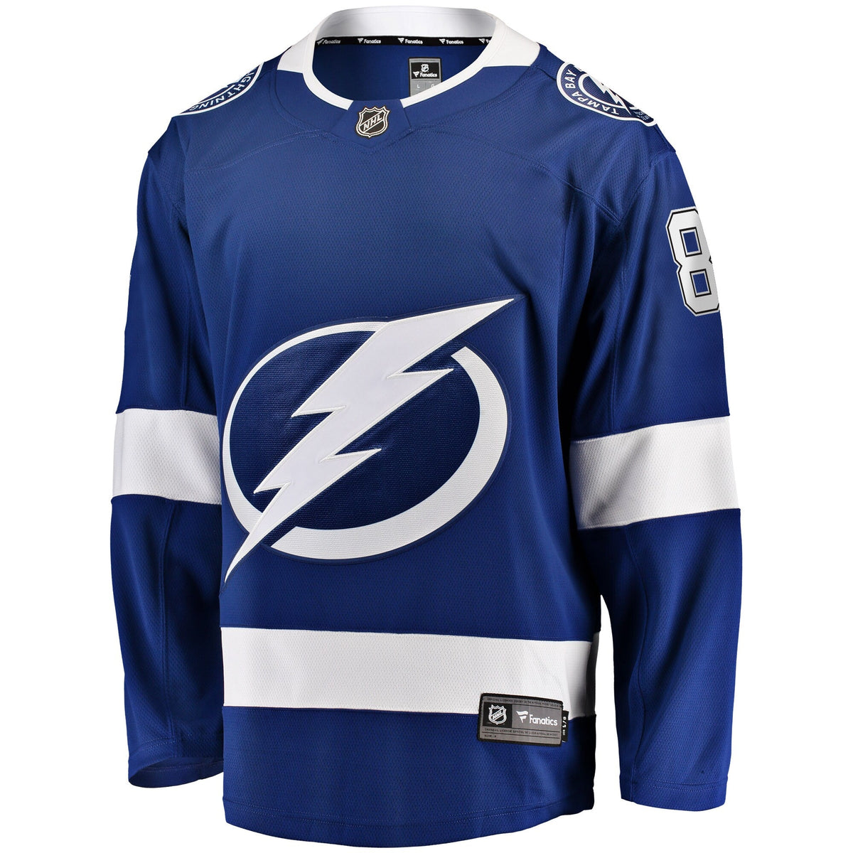 Tampa Bay Lightning Erik Cernak Blue Home Breakaway Player Hockey Jersey