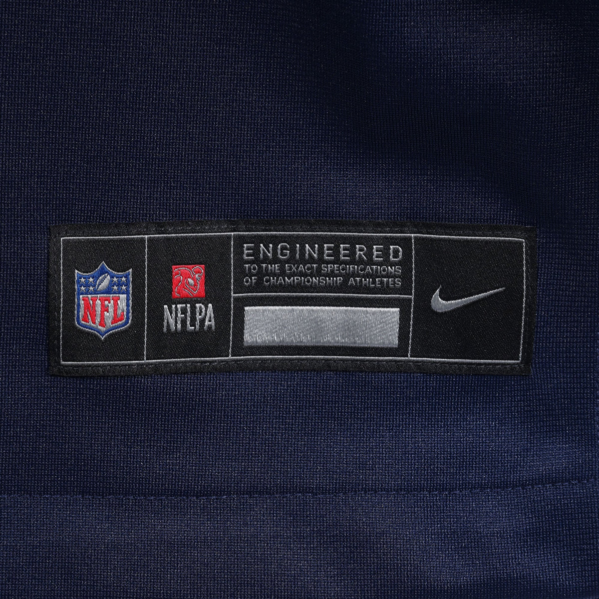 New England Patriots Navy Custom Game Football Jersey