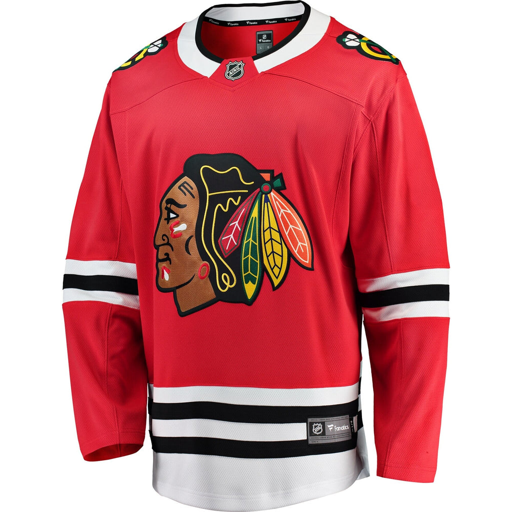 Chicago Blackhawks Red Breakaway Home Hockey Jersey