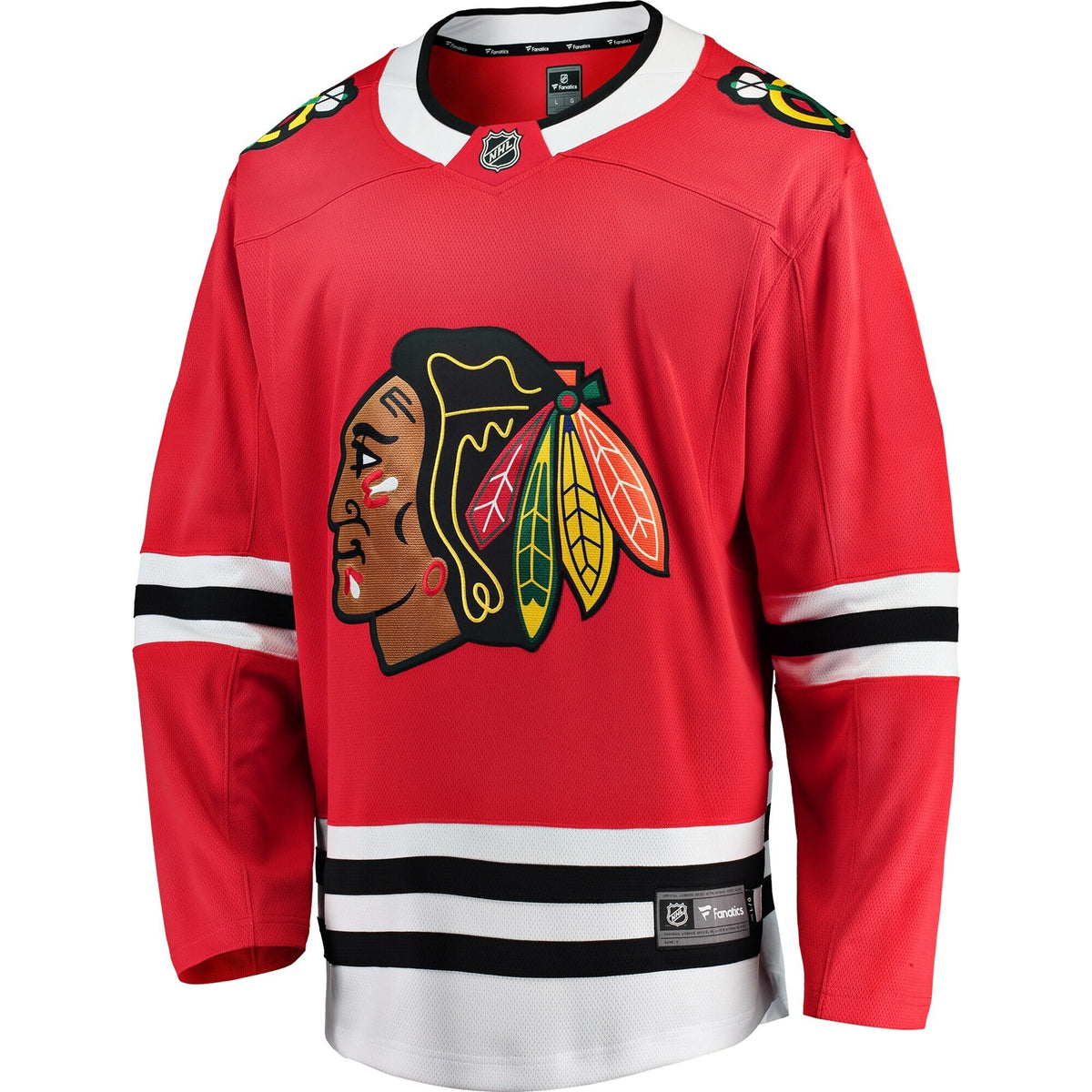 Chicago Blackhawks Red Breakaway Home Hockey Jersey