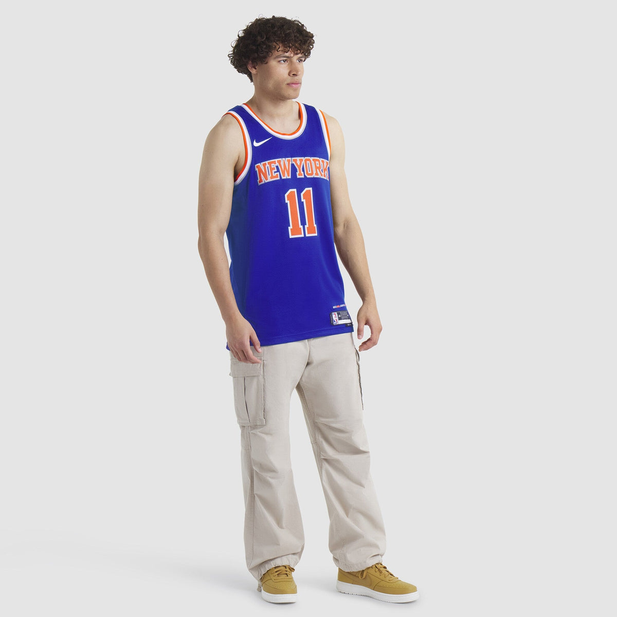 New York Knicks Replica Icon Swingman Jersey - - Jalen Brunson