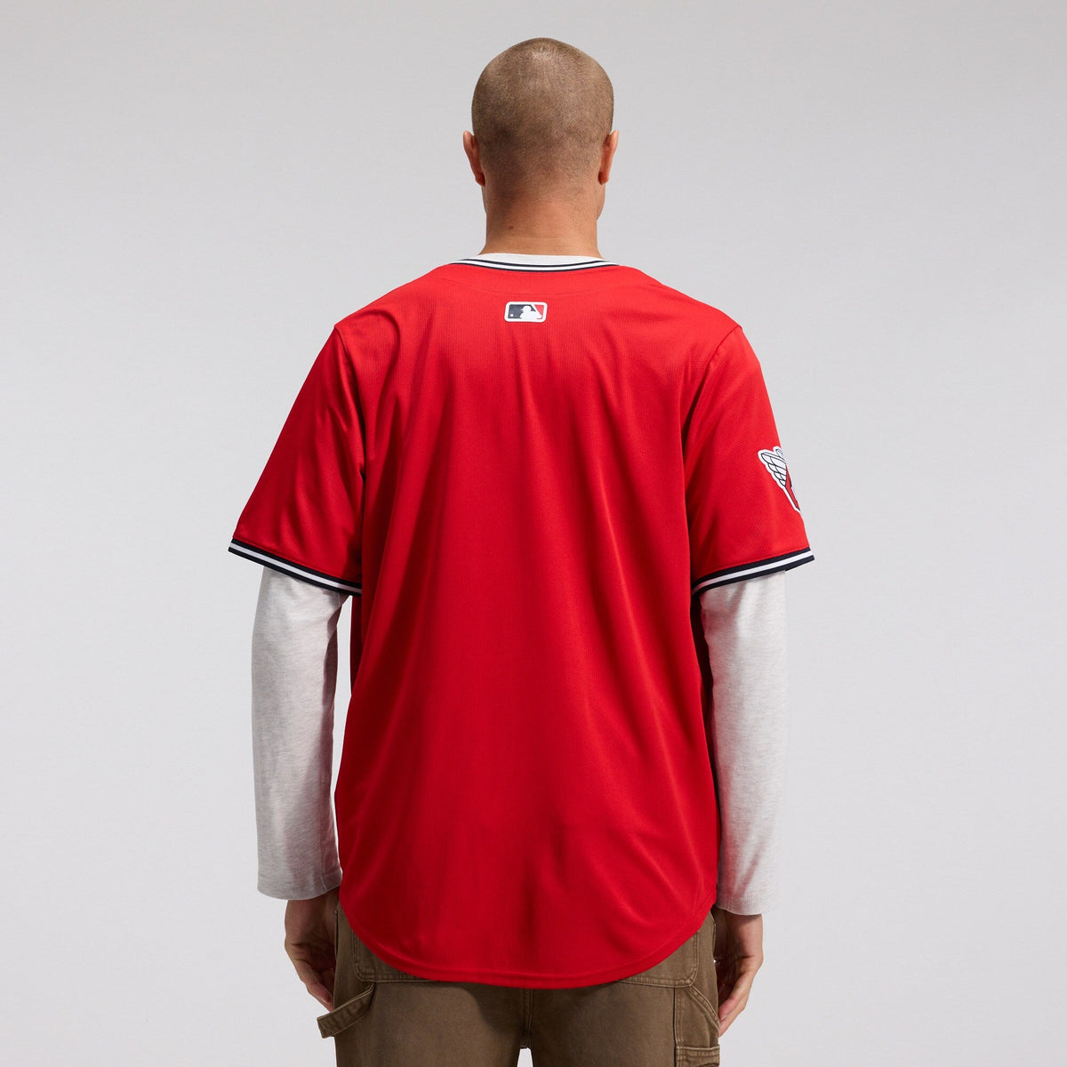Cleveland Guardians Red Alternate Limited Baseball Jersey