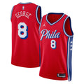 Philadelphia 76ers Statement Edition Swingman Jersey - Red - Paul George
