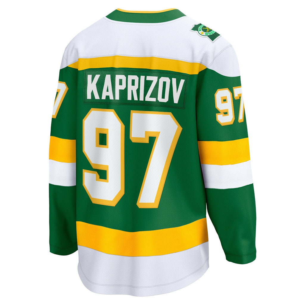 Minnesota Wild Kirill Kaprizov Green 2023/24 Alternate Breakaway Hockey Jersey