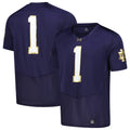 Navy Notre Dame Fighting Irish Replica Football Jersey