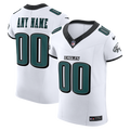 Philadelphia Eagles White Vapor F.U.S.E. Elite Custom Football Jersey