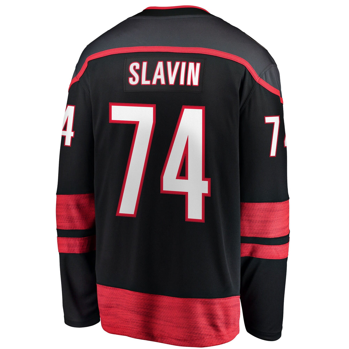 Carolina Hurricanes Jaccob Slavin Black Home Breakaway Player Hockey Jersey