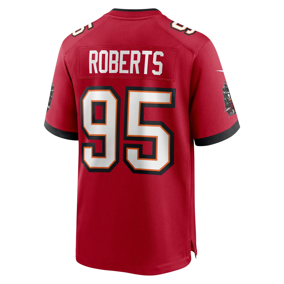 Tampa Bay Buccaneers Elijah Roberts Red Team Game Football Jersey