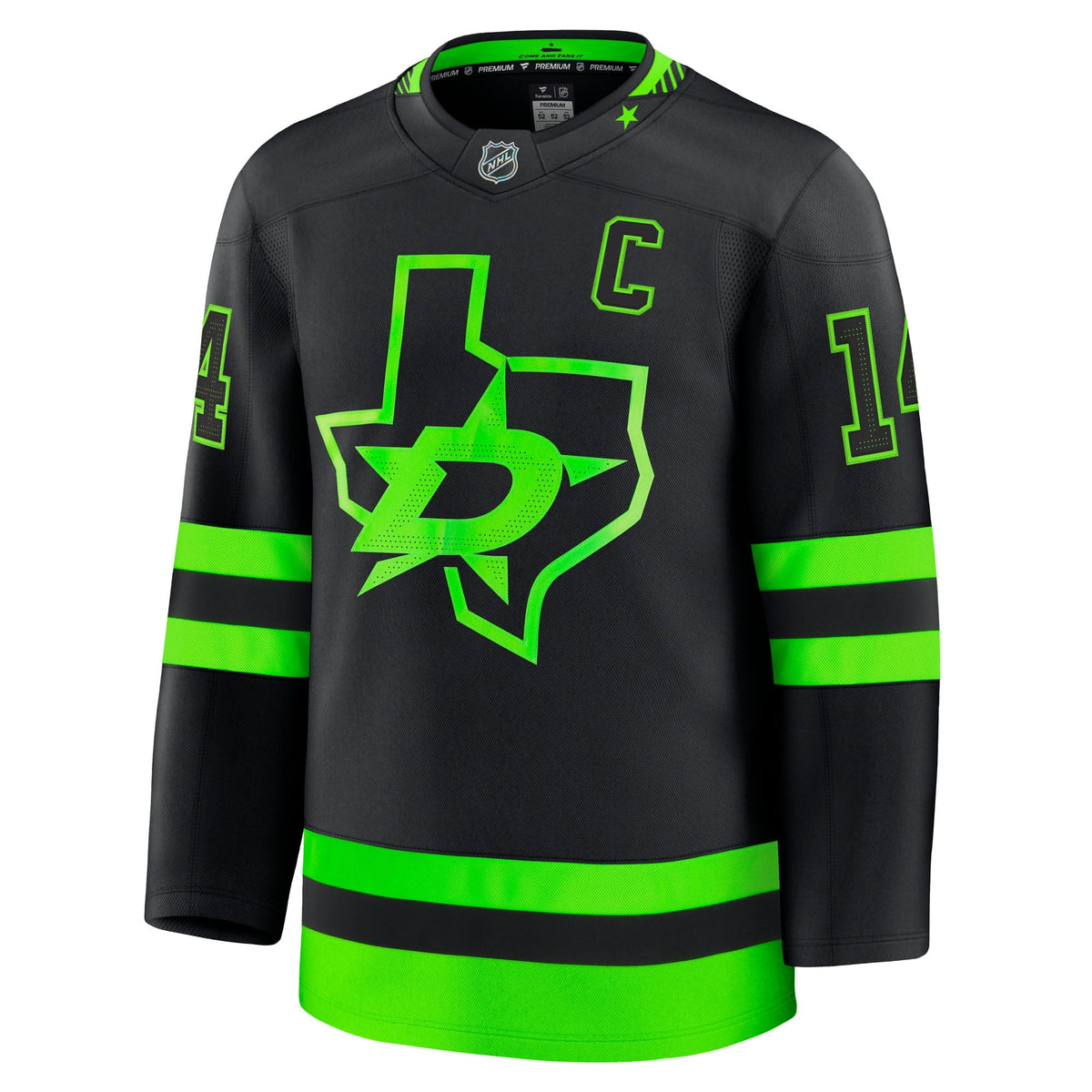Dallas Stars Jamie Benn Black Alternate Premium Jersey