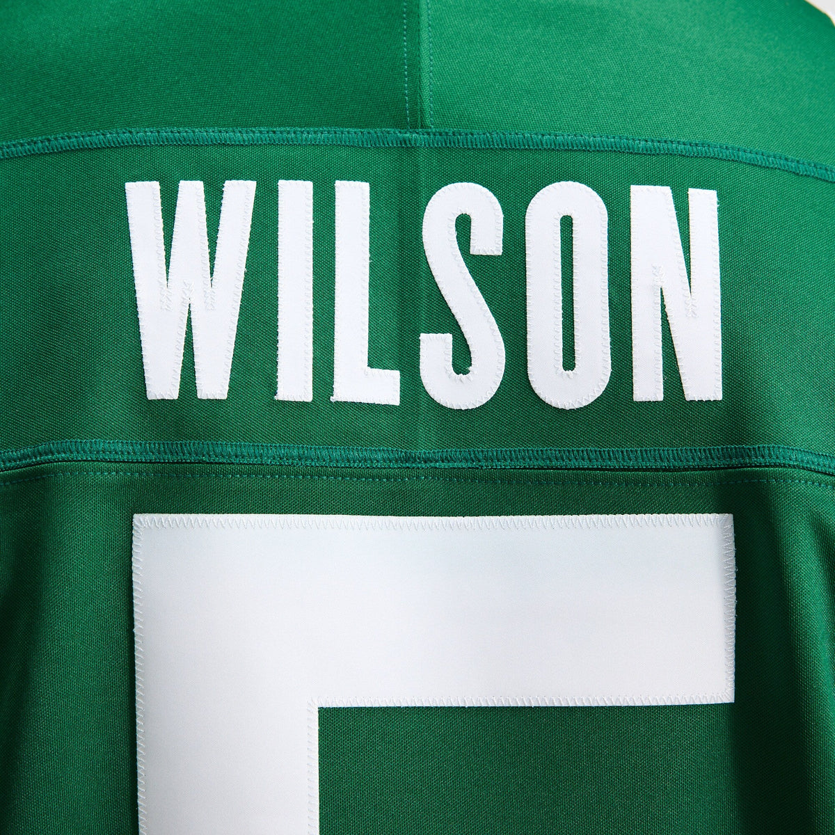 New York Jets Garrett Wilson Legacy Green Team Vapor F.U.S.E. Stitched Limited Football Jersey