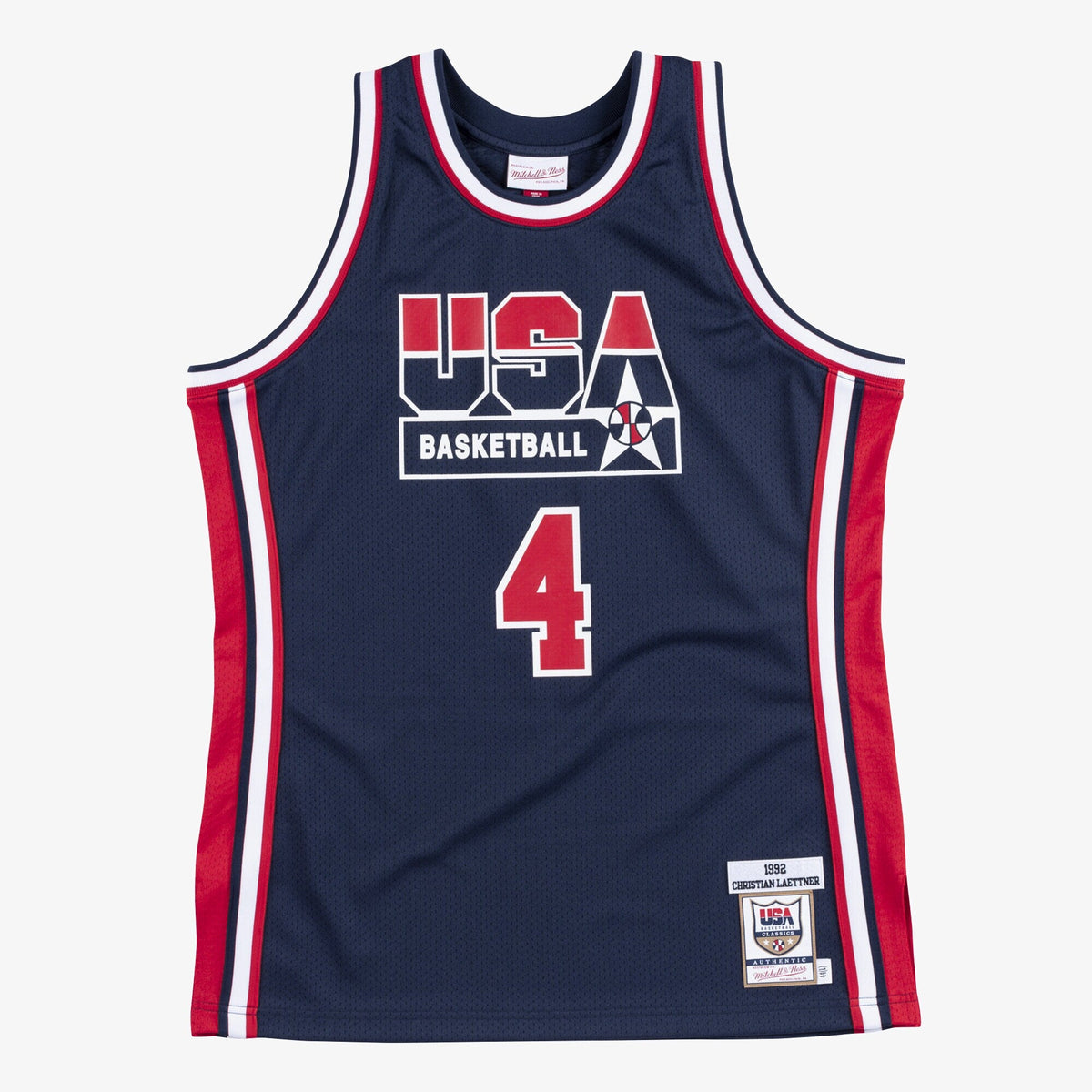 USA Basketball Jersey Christian Laettner 1992