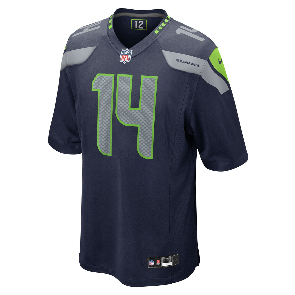 Seattle Seahawks Sam Darnold College Navy Team Game Football Jersey